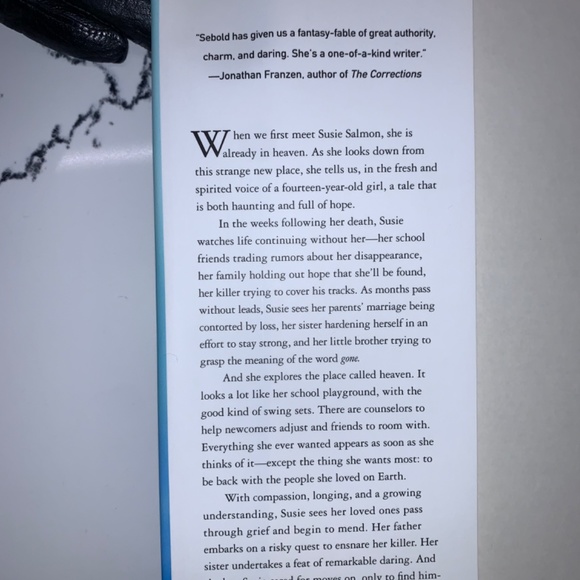 The Lovely Bones, novel by Alice Sebold, 2002, HC, first edition. - Picture 2 of 4